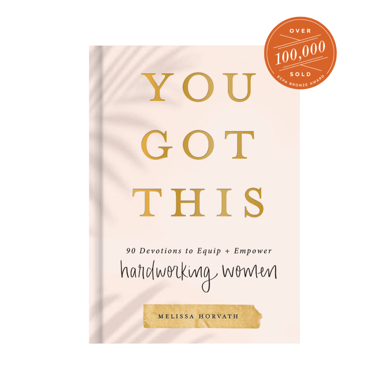 BK001 YOU GOT THIS DEVOTIONAL MELISSA HORVATH SWEET WATER DECOR 100K AWARD