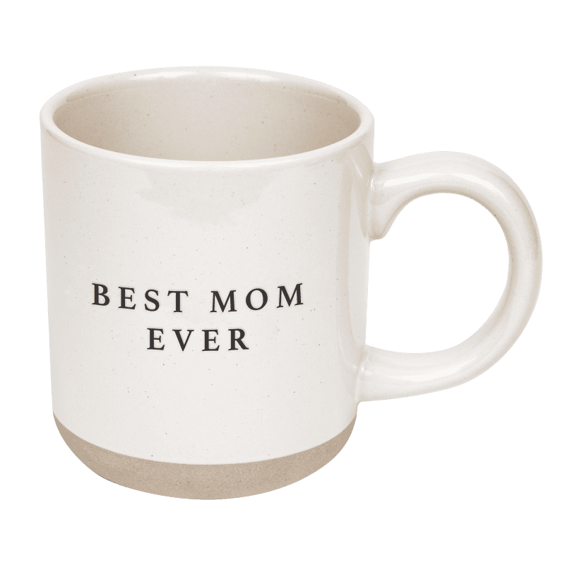 CM065 BEST MOM EVER STONEWARE COFFEE MUG WB MAY 2023 SWEET WATER DECOR