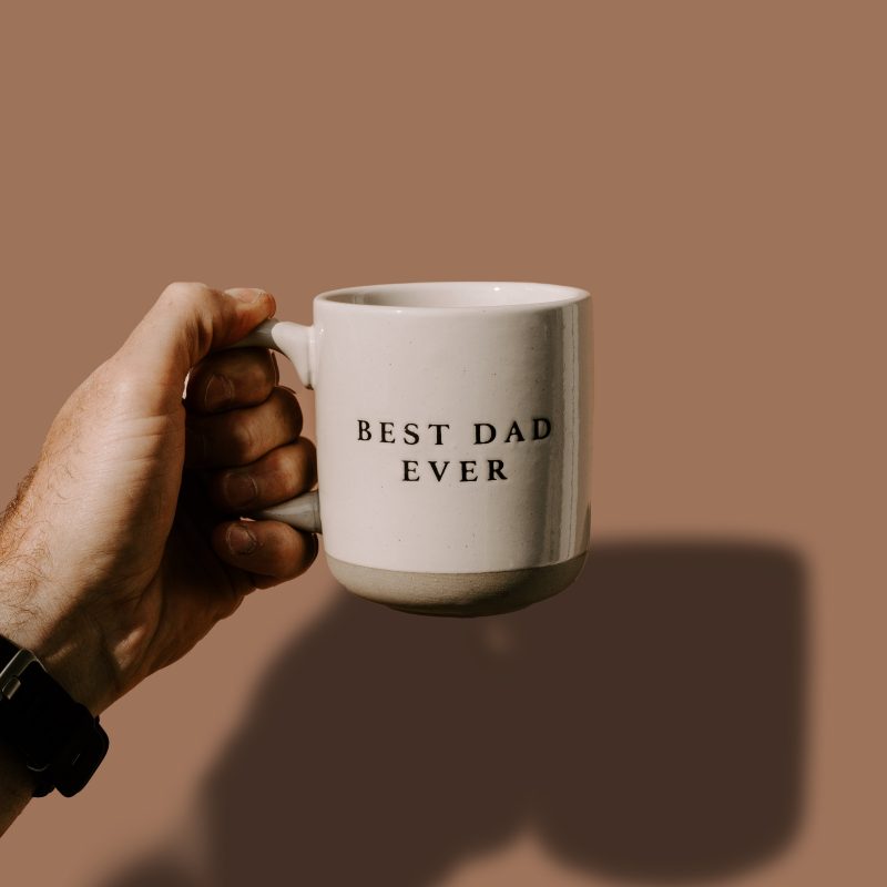 CM092 BEST DAD EVER STONEWARE COFFEE MUG MAY 2023 SWEET WATER DECOR 28 1